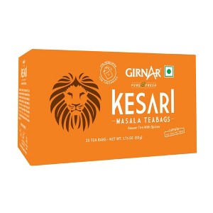 Girnar Black Tea Bags - Kesari Masala - Girnar Tea - 1 of 4