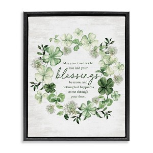 Stupell Industries Irish Proverb Wreath, 17" x 21" - 1 of 4