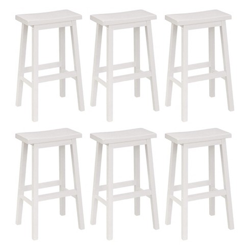 Pj Wood Classic Saddle Seat 29'' Kitchen Bar Counter Stool With
