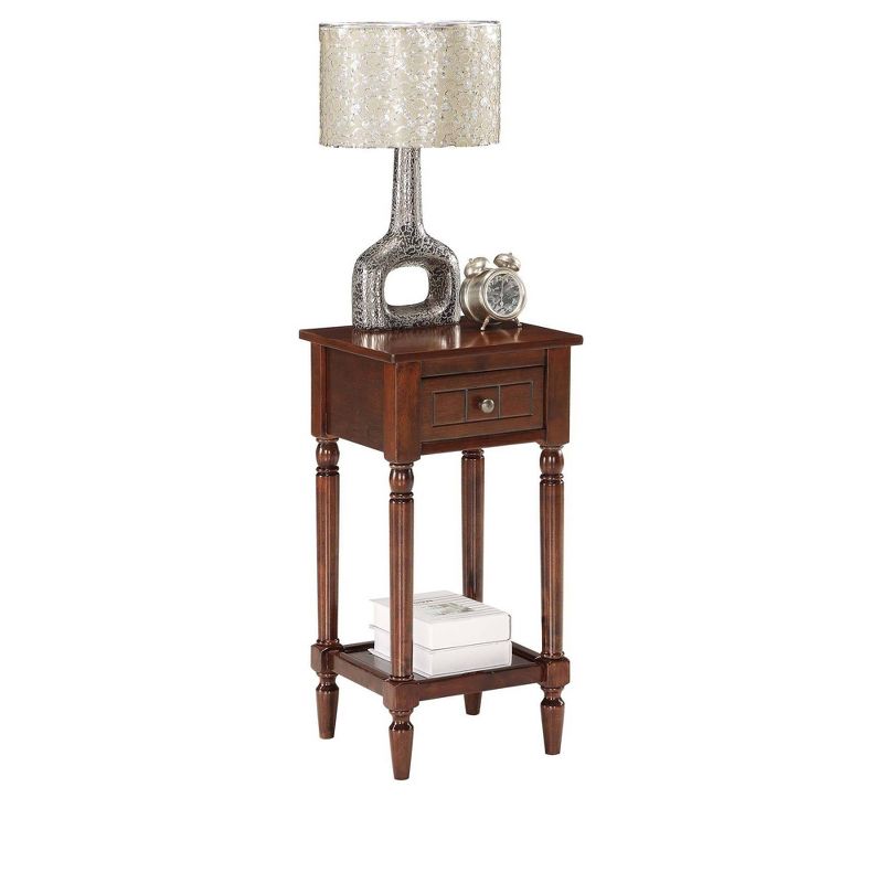 Breighton Home Provencal Countryside Mia Petite Accent Table with Drawer and Shelves, 4 of 10