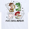 Boys' - Disney - Play Chill Repeat Short Sleeve Graphic T-Shirt - 2 of 4