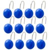The Lakeside Collection Summer Buffalo Plaid Bath Collection - Set of 12 Shower Hooks - 4 of 4