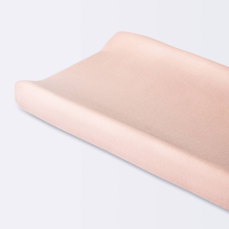 Muslin Changing Pad Cover - Pink - Cloud Island&#8482;, 1 of 7