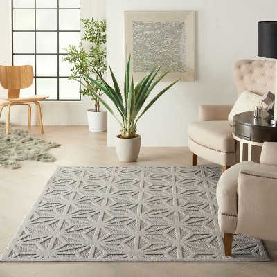 Nourison Palamos Textured Modern Outdoor Area Rug