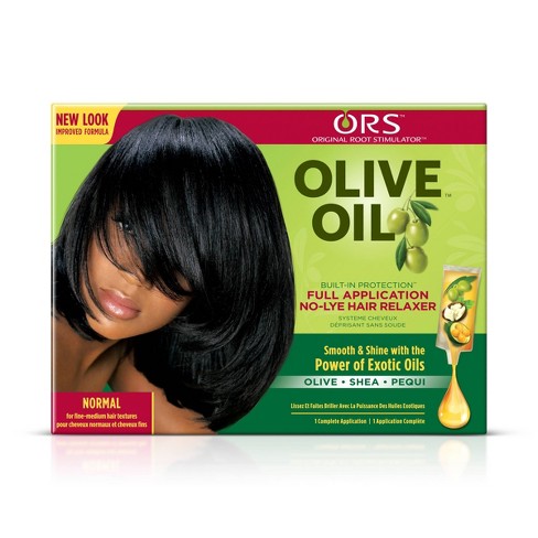 Ors Olive Oil No Lye Normal Hair Relaxer 1 Kit Target