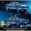 Mattel Brick Shop Hot Wheels Mercedes-Benz 300 SL Building Toy Kit 1600pcs for Collectors - 4 of 4
