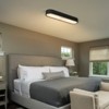 LLHZSY 23 3/5" Oval Flush Mount Ceiling Light with Marble-Black - 4 of 4