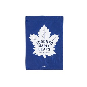 Evergreen Toronto Maple Leafs Garden Applique Flag- 12.5 x 18 Inches Outdoor Sports Decor for Homes and Gardens - 1 of 2
