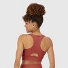 Hanes Moves Women's Crop Sports Bra, Racerback - 3 of 4