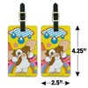 Gremlins Gizmo Rainbow Luggage ID Tags Set of 2 - 4 of 4