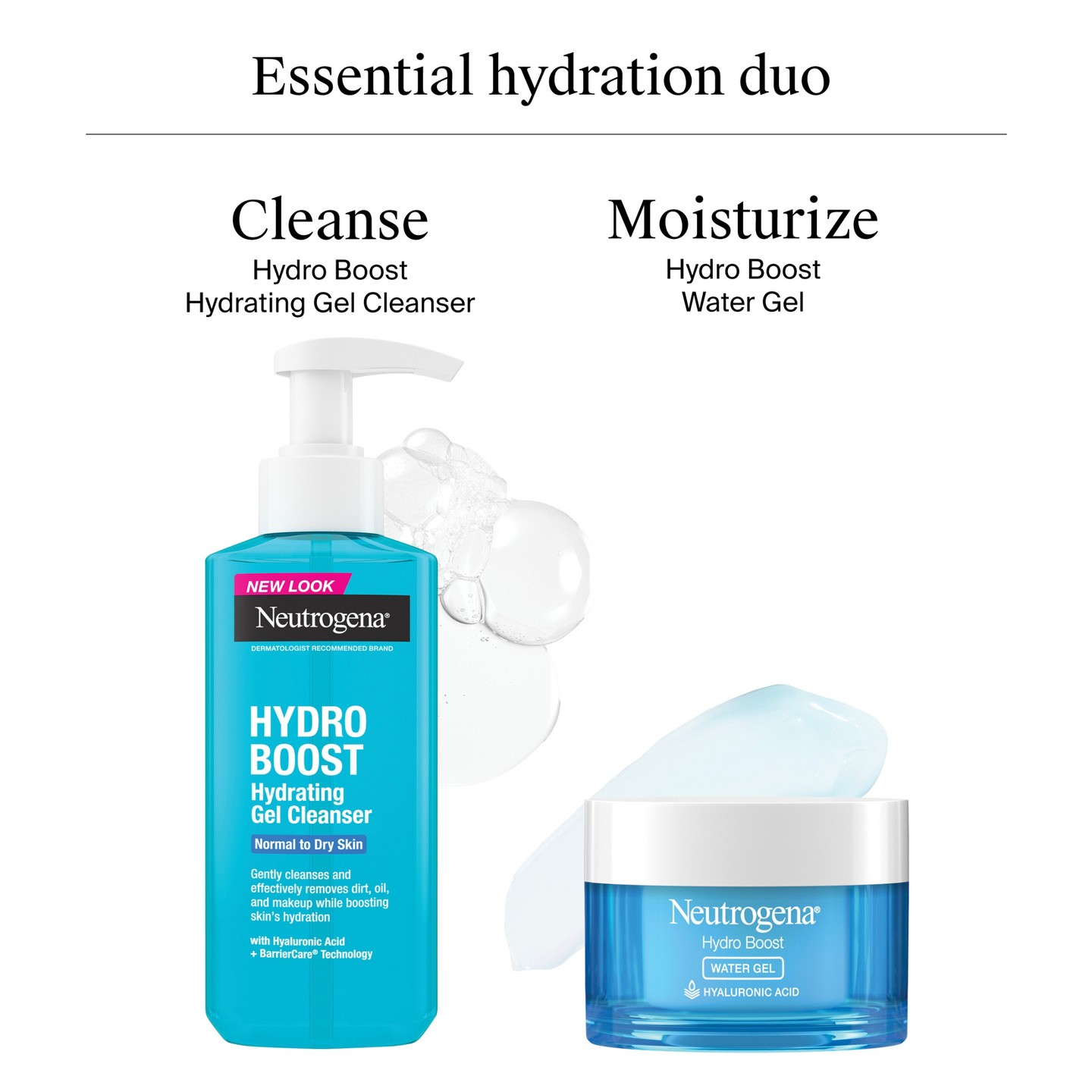 Гель-крем для лица Neutrogena Hydro Boost для нормальной и жирной кожи, 1.7 oz — фото 6