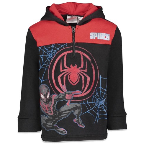 Miles morales zip up hoodie new arrivals