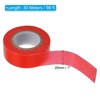 Unique Bargains PVC Non-Adhesive Flagging Tape for Tree Survey Boundaries 6 Pcs - 2 of 4