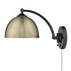 Golden Lighting Rey 1 Light Articulating Wall Sconce - 2 of 4
