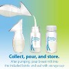 Dr. Brown's Silicone One-Piece Breast Pump with Anti-Colic Options Bottle and Travel Bag - 4oz - 4 of 4