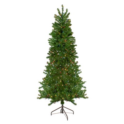 Northlight 6.5' Prelit Artificial Christmas Tree Canadian Pine - Multi Lights