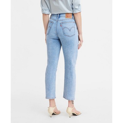 Levi's® Women's High-rise Wedgie Straight Cropped Jeans : Target