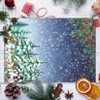 Christmas Rug Washable Rugs for Living Room Bedroom Xmas Trees Santa Claus Decorative Floor Carpet Low Pile Non Slip Soft Xmas Rugs - 3 of 4