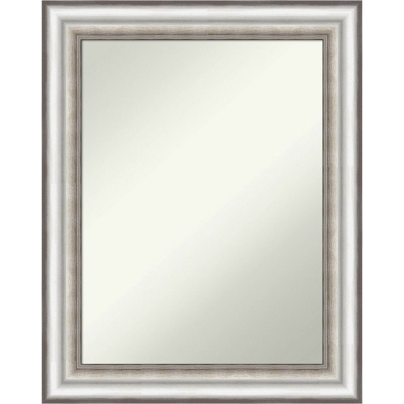 23&#34; x 29&#34; Non-Beveled Salon Silver Wall Mirror - Amanti Art, 1 of 10
