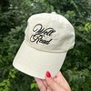 David & Young Women's Well Read Washed Embroidered Baseball Cap - 4 of 4