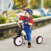 Qaba 3 Wheel Foldable Kids Tricycle Walking Toddler Bike for for 3-5 Year-old Boys & Girls Pink - image 3 of 4