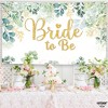 KatchOn, Green Bride to Be Banner - XtraLarge, 72x44 Inch | Bridal Shower Decorations | Wedding Shower Decorations | Bride to Be Backdrop - 3 of 4