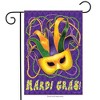 Briarwood Lane Garden Flag 12x18 For Outdoor Mardi Gras Holiday For Mardi Gras Garden Flag Flags For Outside - 2 of 4