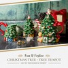 Spode 250th Anniversary Christmas Tree Figural Teapot,7.75 Inch - 2 of 4