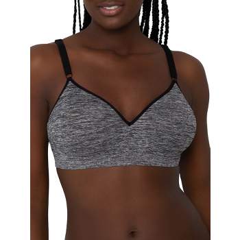 Cotton Luxe Front And Back Close Wireless Bra - Grey Heather - Final S –  Curvy Couture