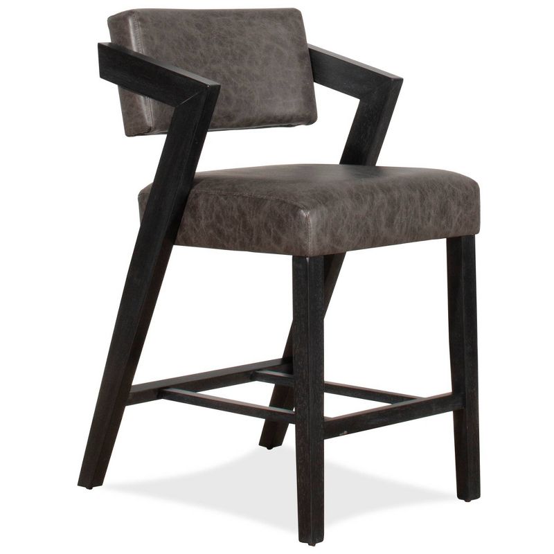 Snyder Counter Height Barstool Black/Gray - Hillsdale Furniture, 4 of 16