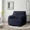 KTMBDW Bean Bag Chair with Filler, Bean Bag Sofa with Tufted Soft Stuffed Filling, Fluffy and Lazy Sofa for Dorm, Apartment, Living Room, Bedrooms - 3 of 4