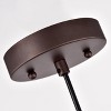 Chloe Lighting Brielle Transitional 1 Light Oil Rubbed Bronze Mini Pendant Ceiling Fixture 6" Wide - 4 of 4
