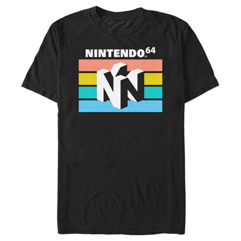 Men's Nintendo N64 3D Logo T-Shirt - image 1 of 4