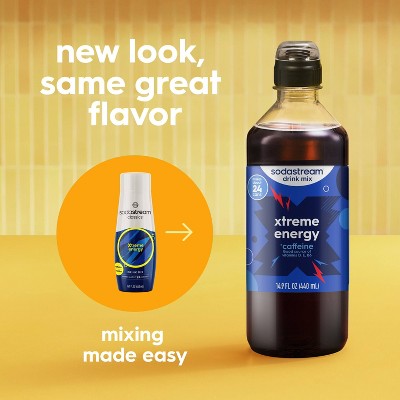SodaStream Classics 4pk 14.9 fl oz Energy Drink Mix