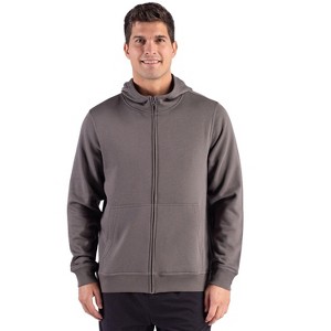 Clique Drive Recycled Unisex Full Zip Hooded Sweatshirt - 1 of 2