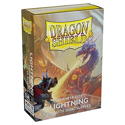 Dragon Shield 10 Packs Dragon Shield Dual Matte Mini Japanese Lightning 60 ct Card Sleeves Display Case - image 1 of 3