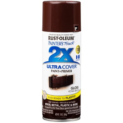 dark brown spray paint for plastic