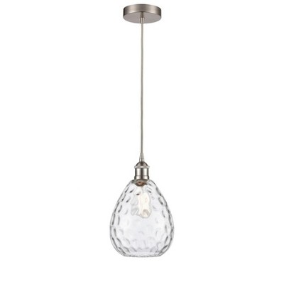 Waverly - 1 Light Mini Pendant In Industrial Style-12.75 Inches Tall and 8 Inches Wide