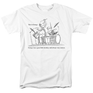 Curious George This Is George Adult T-Shirt - 1 of 4