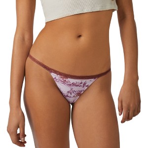 Free People Intimately FP Women's Sustainable String Thong - 1 of 4