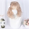 Unique Bargains Women's Shoulder Length Curly Wigs 14" with Wig Cap 1 Pc - 2 of 4