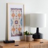 Sumia - 29" X 14" - Blue/Orange - Framed Textile Wall Art - WLA1000 - Safavieh - 2 of 4