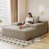 Lounge Chair Indoor, Oversized Upholstered Sofa Bed, Sleeper Couch Reading Chairs, Cloud Sofas Couches for Living Room or Bedroom-Maison Boucle - 3 of 4