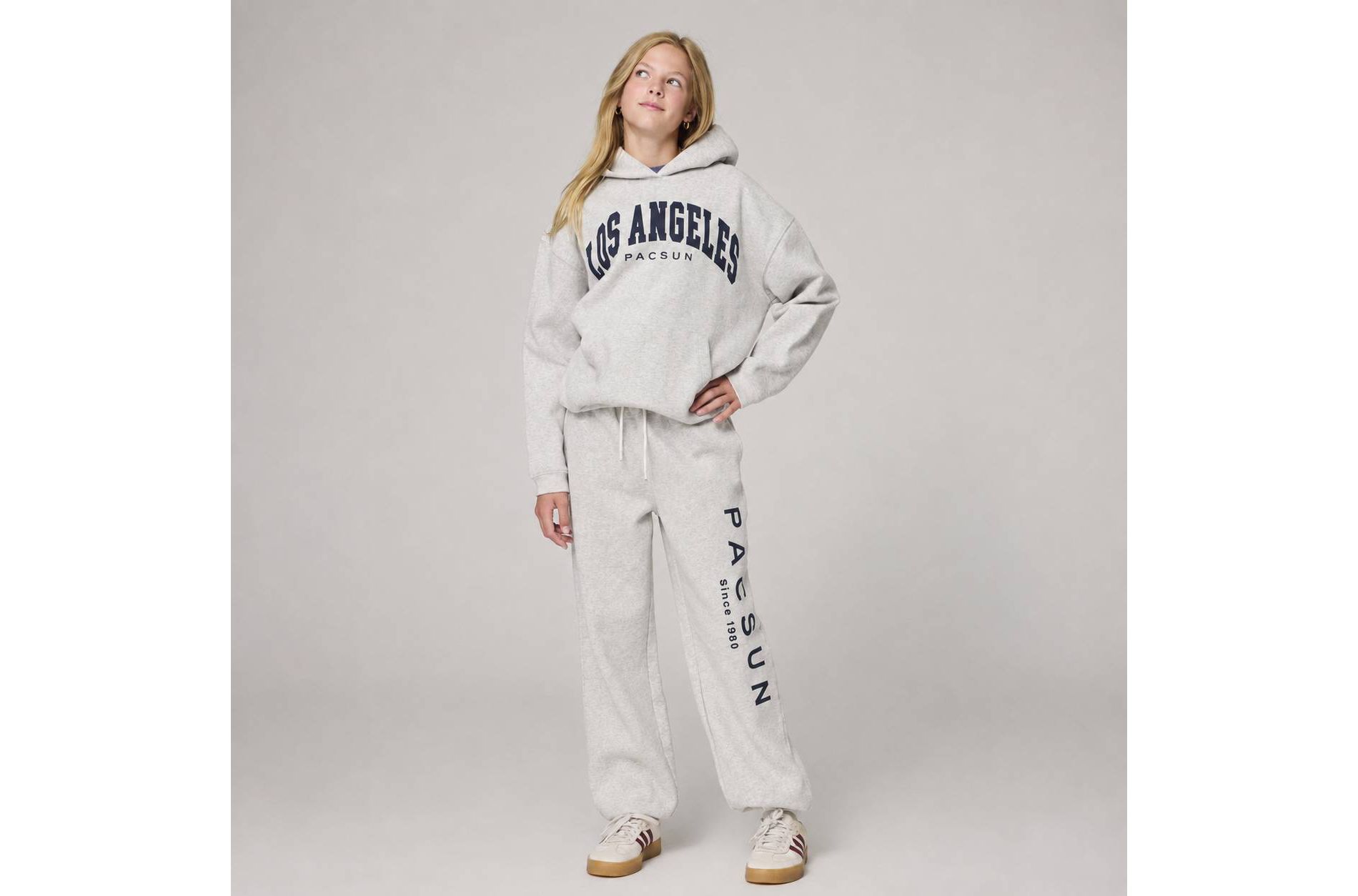 Pacsun Kids Girls' Oversized Fleece Hoodie
