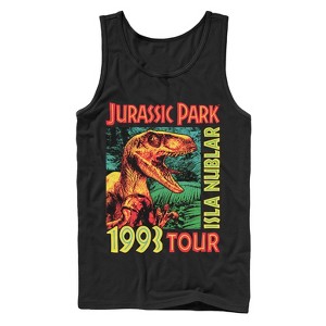 Men's Jurassic Park Raptor '9Isla Nublar Tour Tank Top - 1 of 4