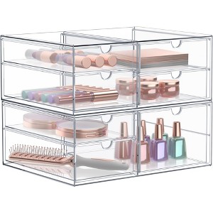 Sorbus Acrylic Organizer for Makeup, Organization and Storage, Art Supplies, Jewelry, Stationary - 1 of 4