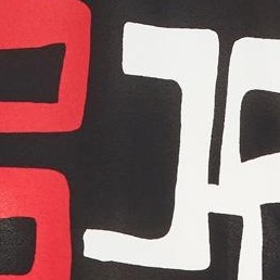 black red geo