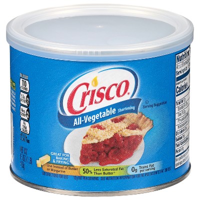 Crisco All-Vegetable Shortening - 16oz