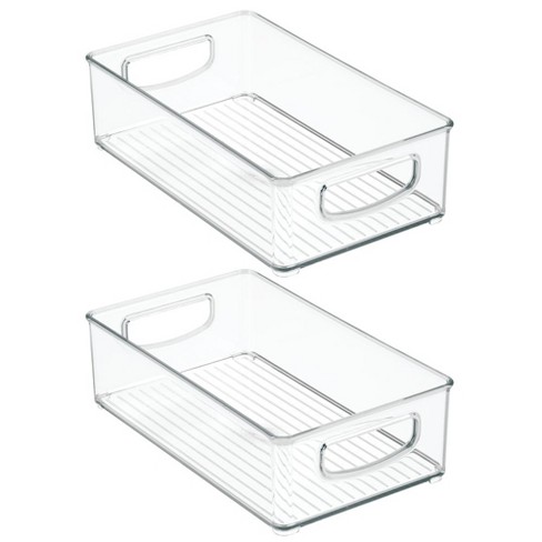 Mdesign Plastic Kitchen Pantry Food Storage Organizer Bin Target