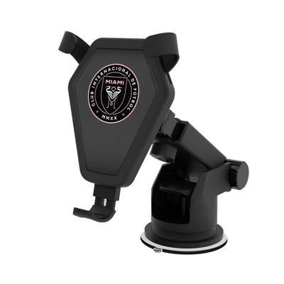 Keyscaper Inter Miami CF Linen 10-Watt Wireless Car Charger